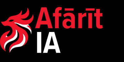 Logo Afārīt IA fond noir